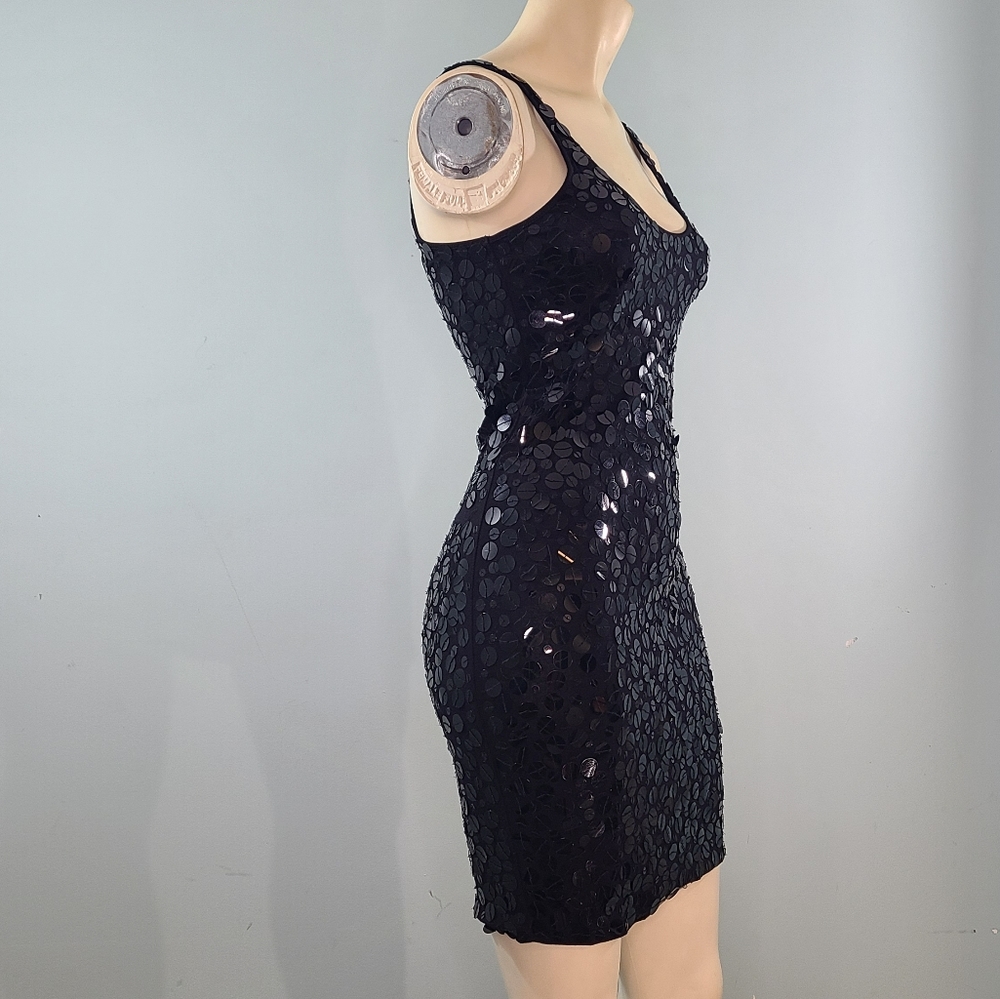 VENUS LBD Sequin Sleeveless Dress, XS